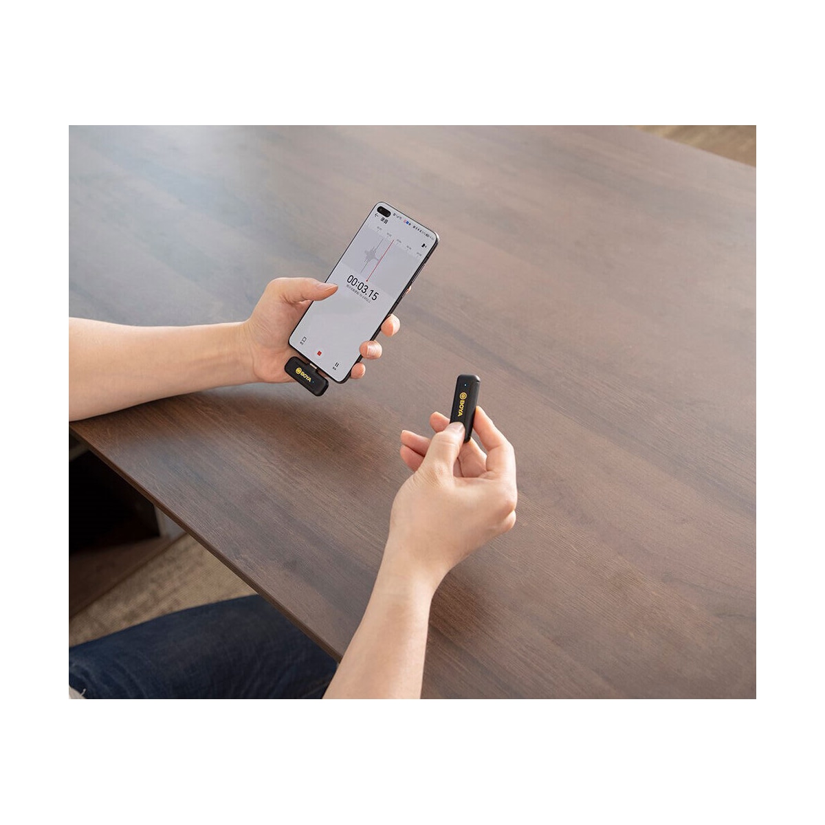 BOYA BY-WM3T2-U1 USB-C trådløs mikrofon