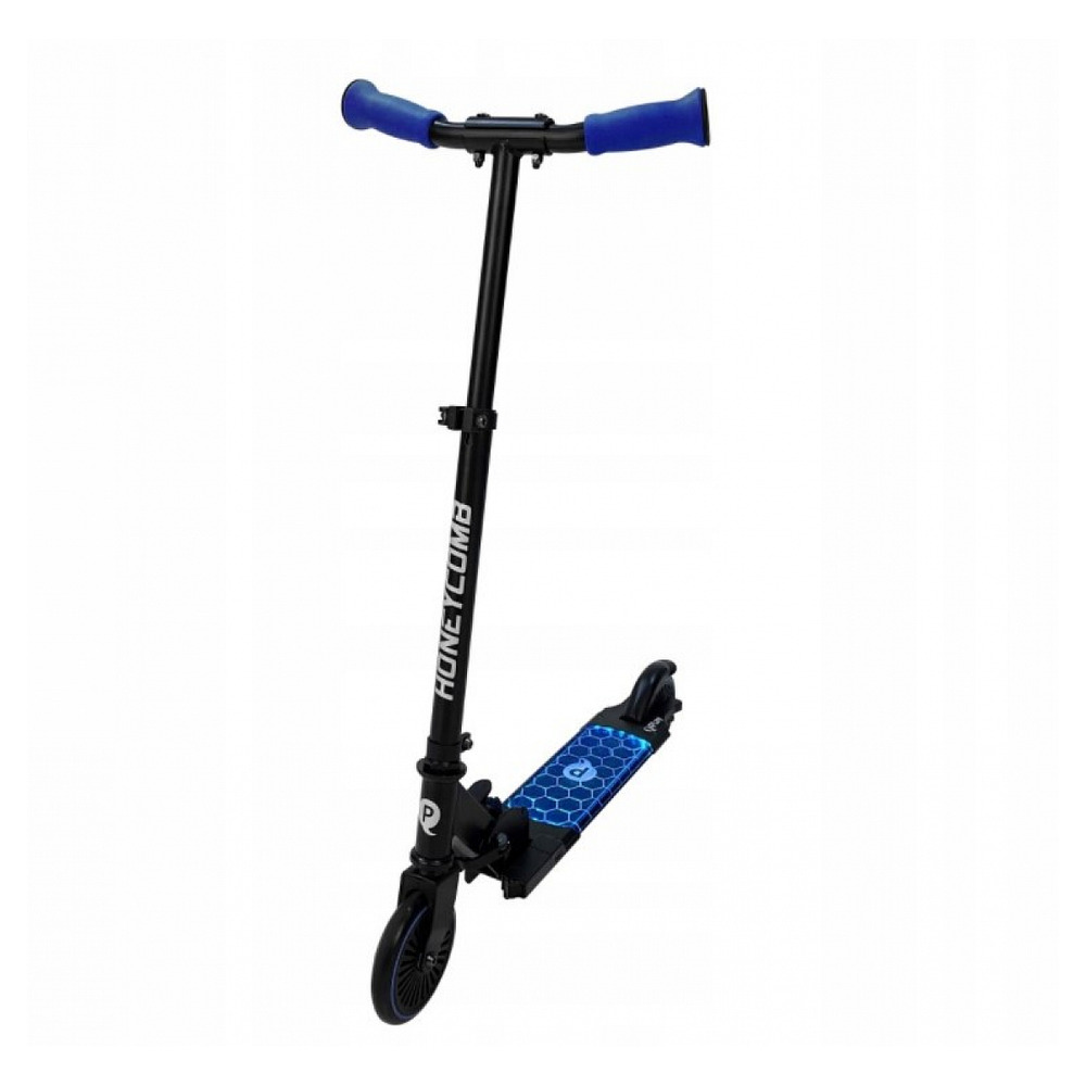 Trottinette honeycomb bleu