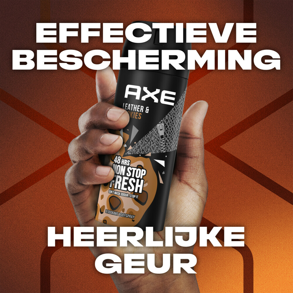 Axe Deodorant Bodyspray Collision Leer en Koekjes150 ml