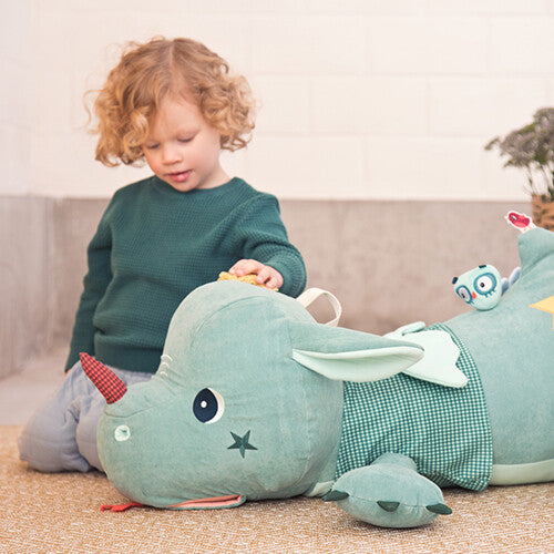 Lilliputiens activiteitenknuffel schattenbewaarder joe - 110 cm