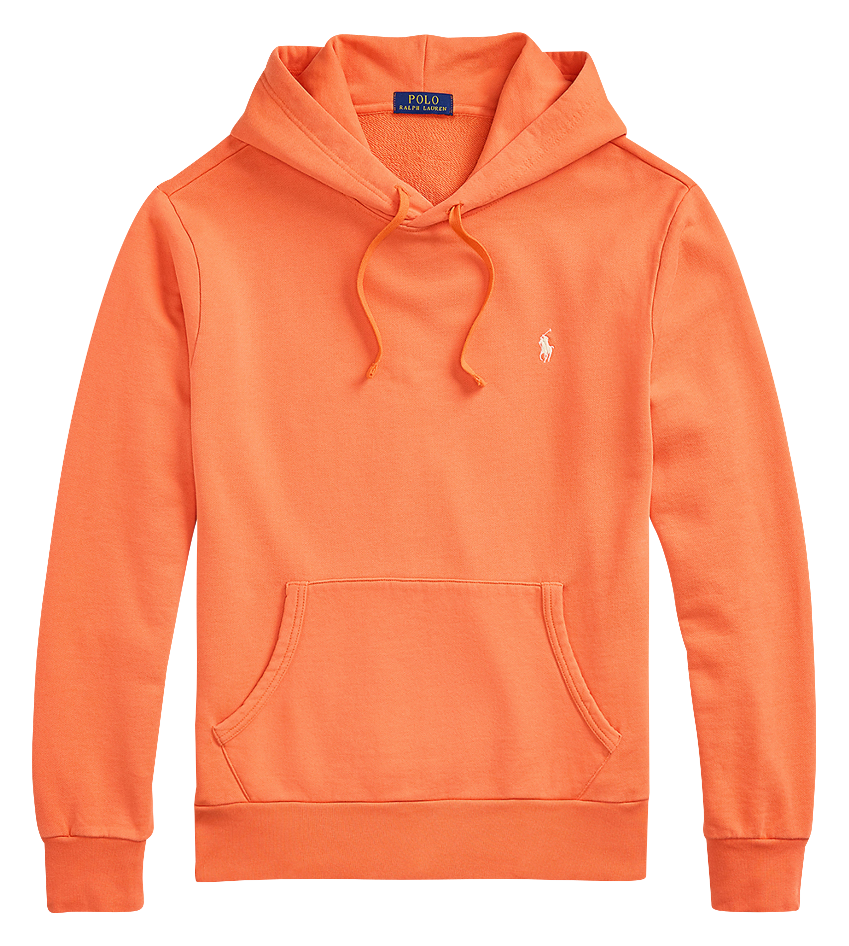 Sweat à capuche en coton | Orange