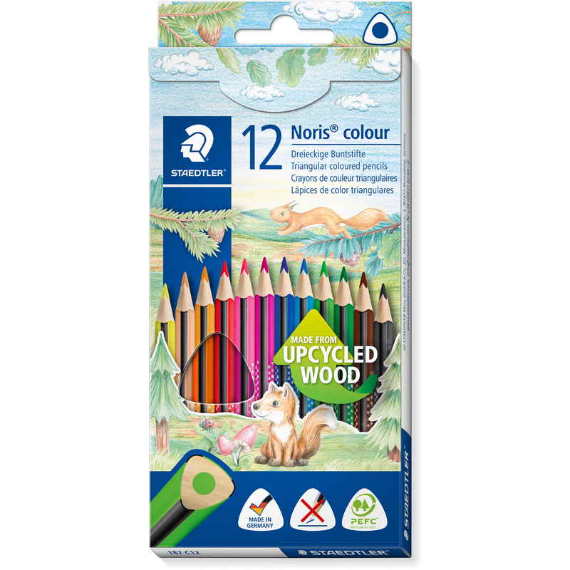Staedtler Farbstifte Noris colour 187, 12 Stück, assortiert