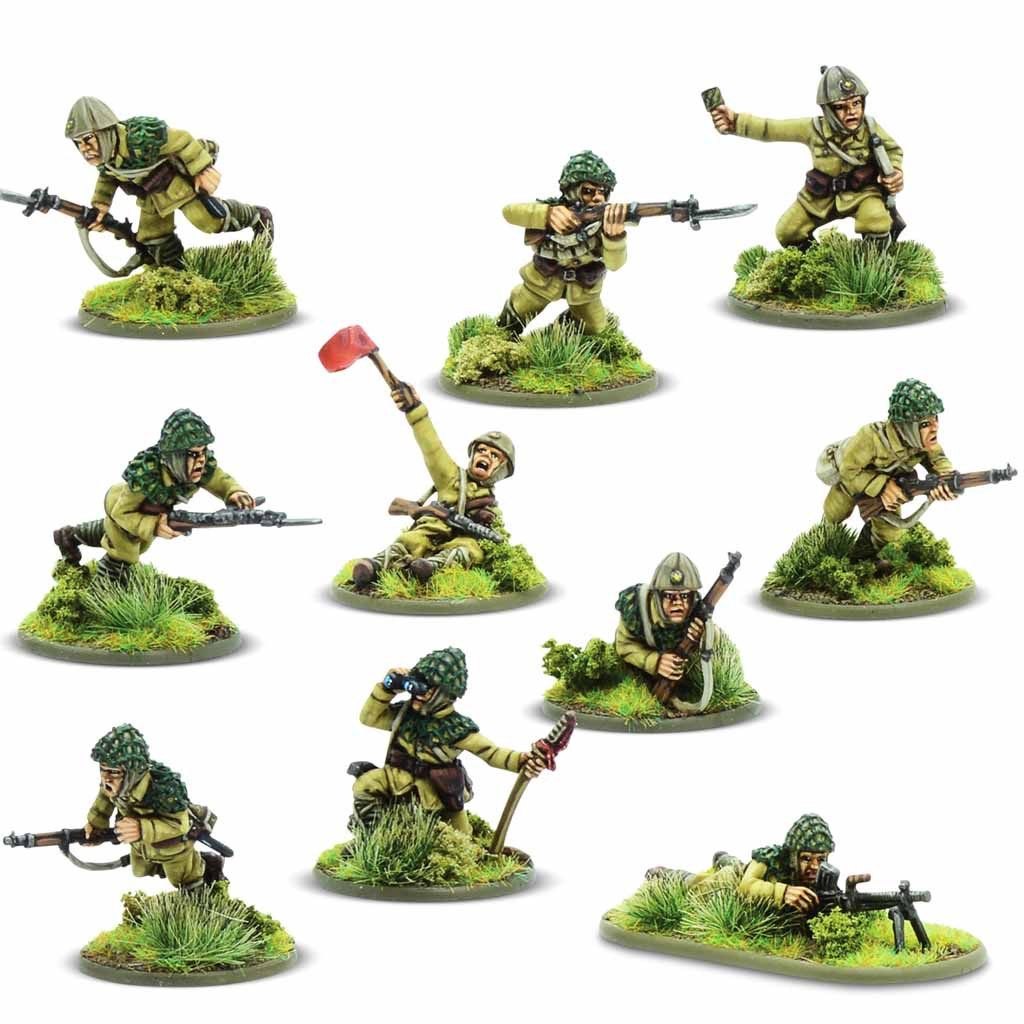 Bolt Action : Japanese Teishin Shudan Paratroopers Squad