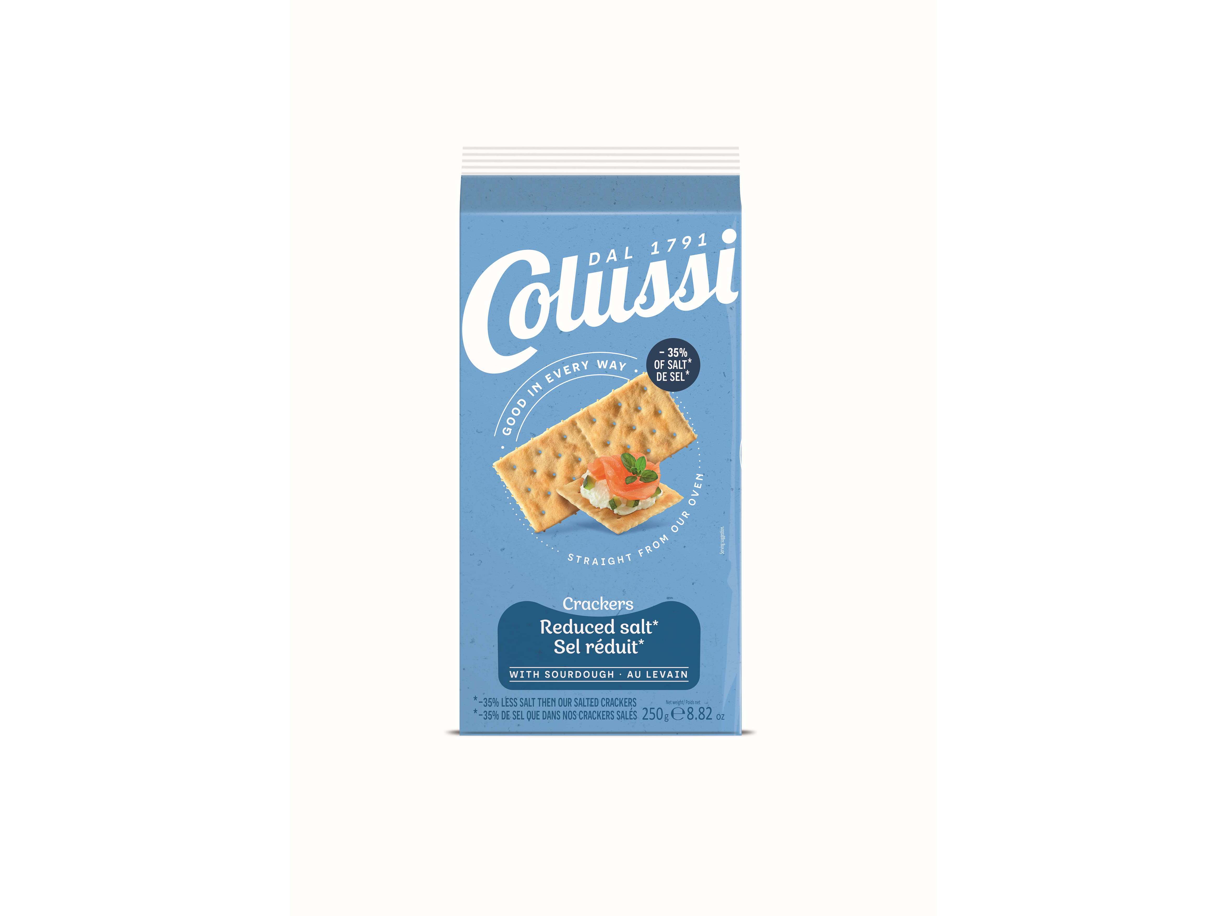 BOLACHAS AGUA E SAL COLUSSI SPA