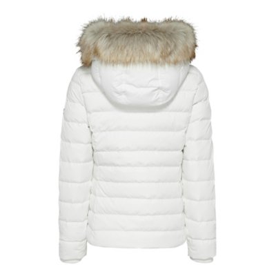 Doudoune femme Basic Hooded Down BLANC TOMMY HILFIGER