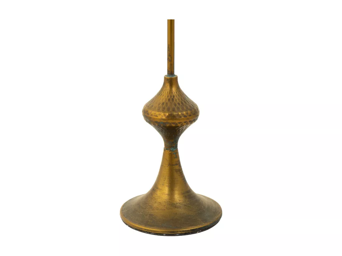 Chandelier en métal doré 15x15x61.5h