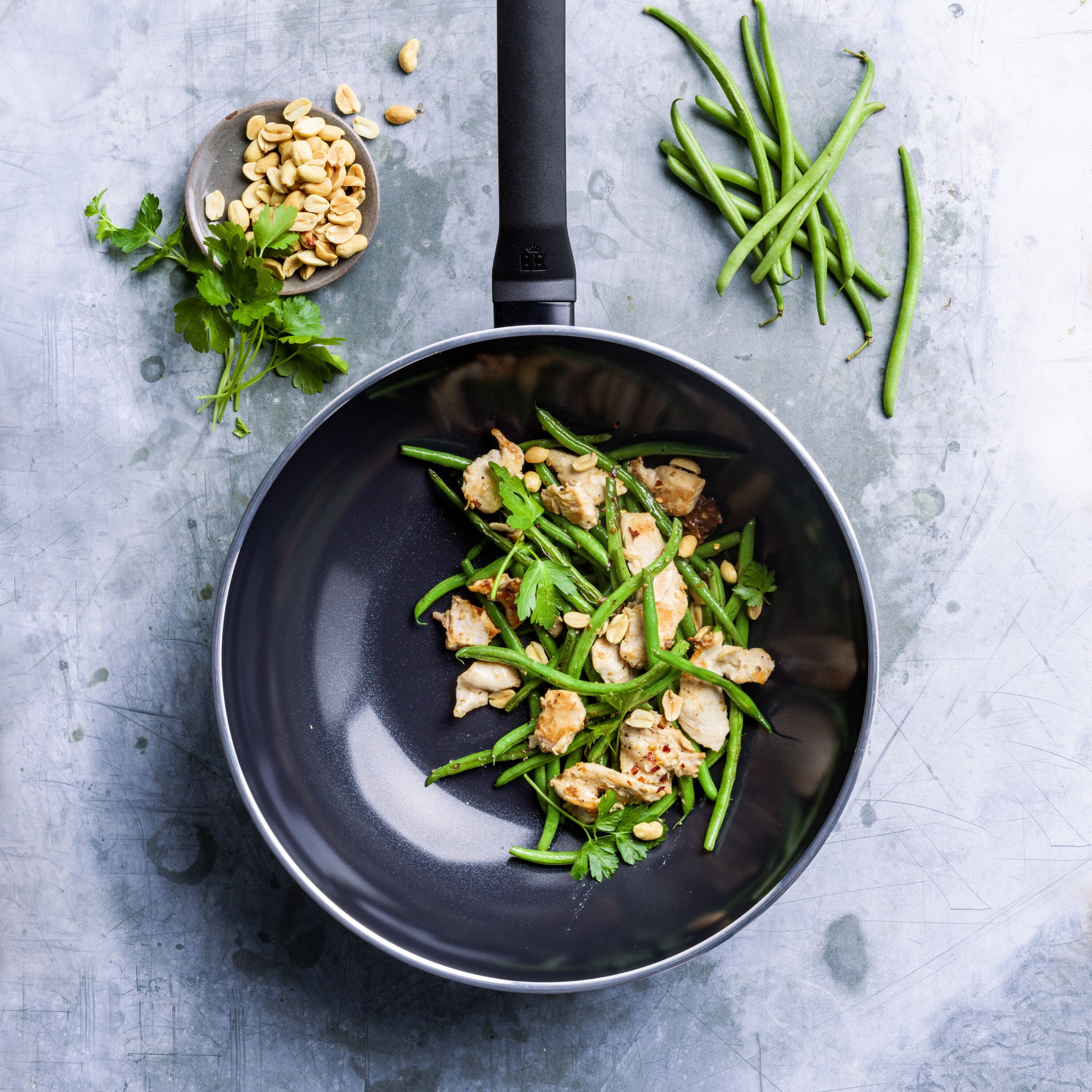 BK Easy Induction Keramische Wok Ã 30 cm