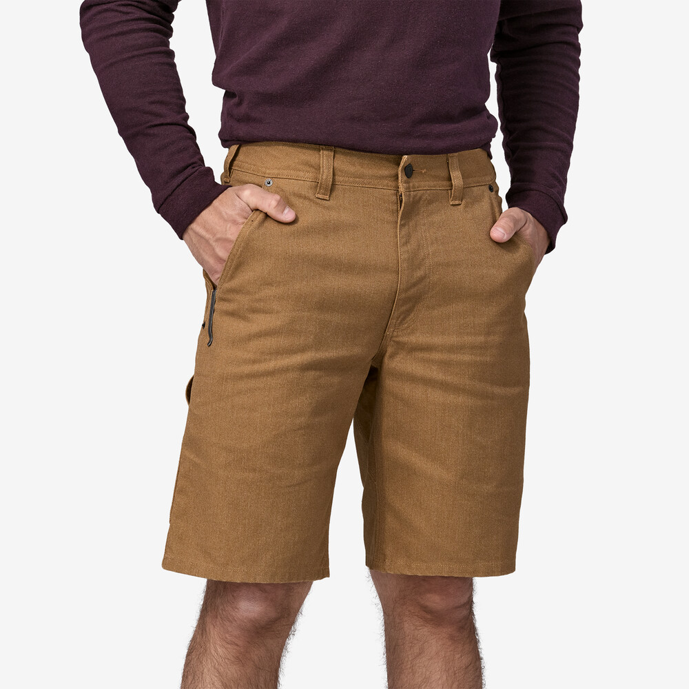 Herren-Shorts aus Hanf-Canvas für alle Jahreszeiten, 5 Taschen, 11 Zoll