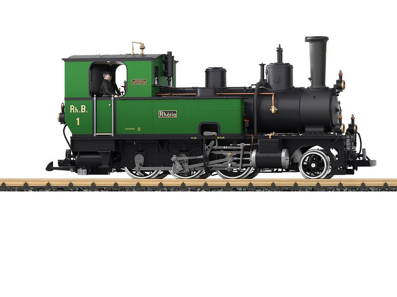 LGB Dampflok G 3/4 Rhätia 2014, VI, G Spur G Gartenbahn Lokomotive der Rhätischen Bahn