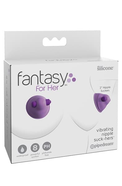 Pipedream Vibrating Nipple Suck-Hers