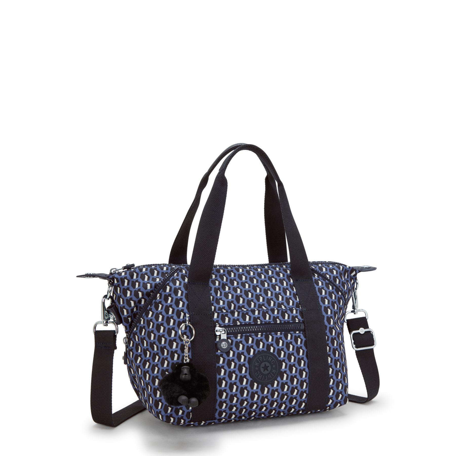 ART MINI Mini sac fourre-tout avec lanière amovible - 3D K Blue