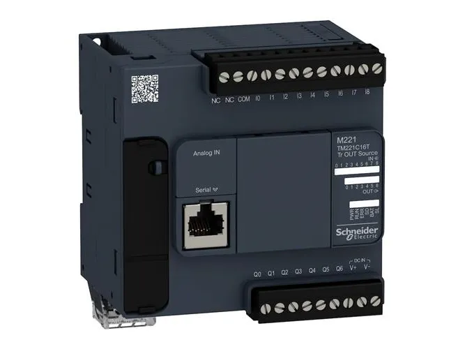 Schneider Electric TM221C16T, IP20, 95 mm, 70 mm, 90 mm, 346 g, 141,6 mm