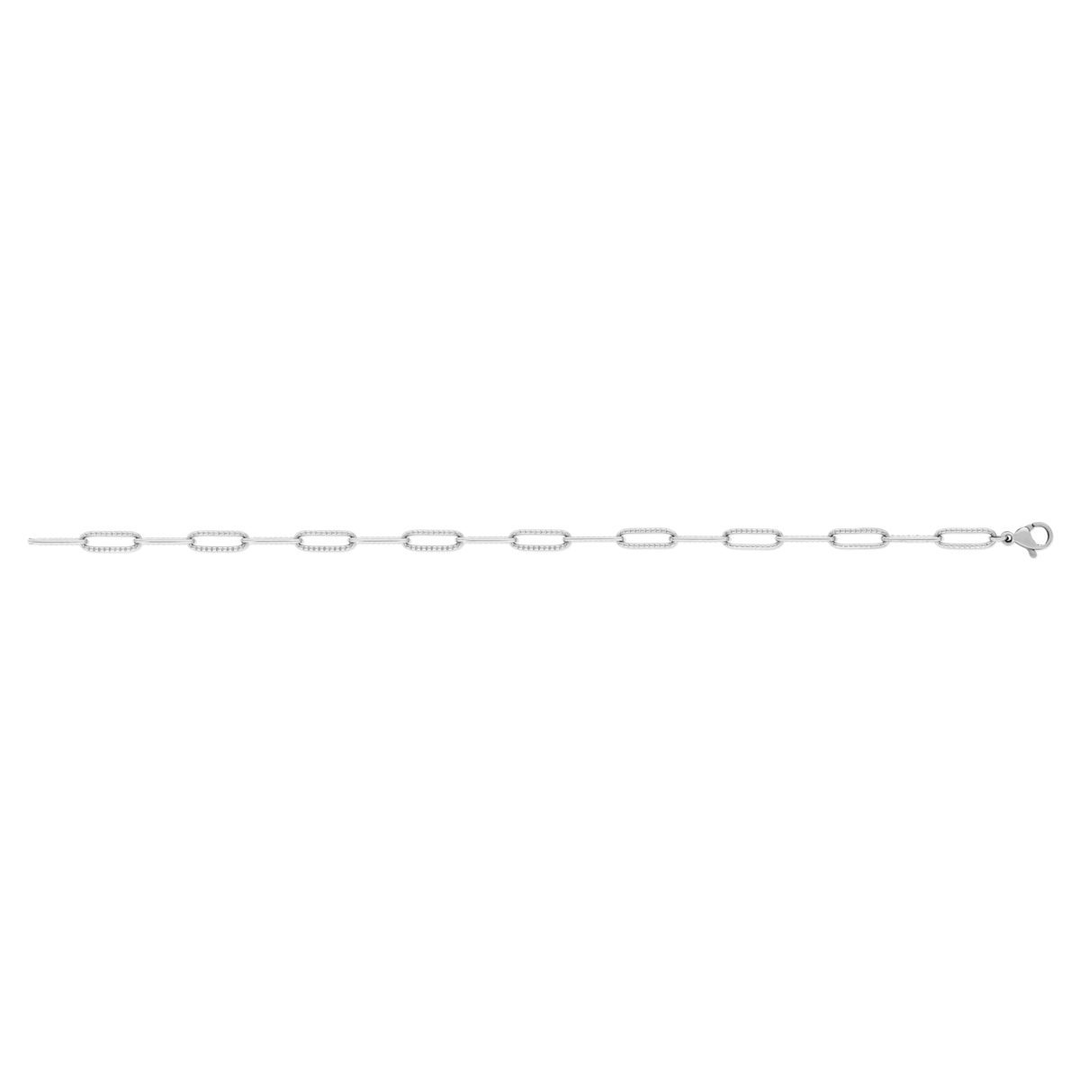 Bracelet acier 19 cm