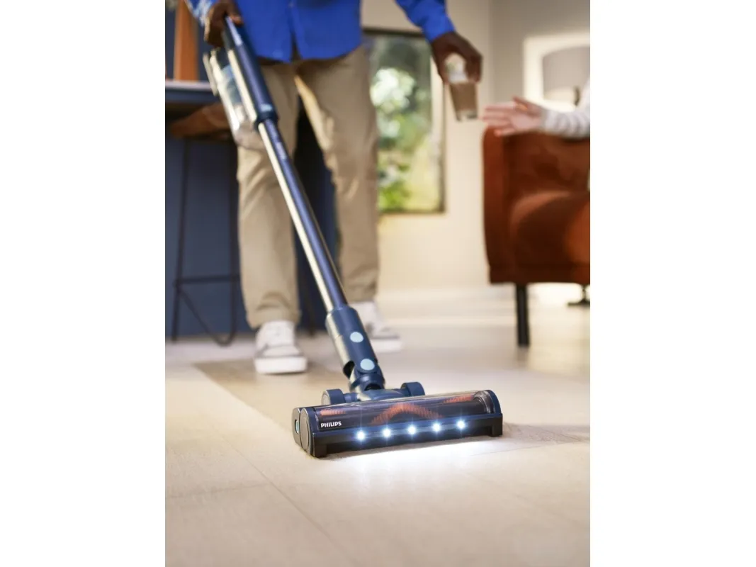 Philips 5000 Series XC5043 - Støvsuger - pind/håndholdt (2-i-1) - uden pose - ledningsfri - lysegul - 1 batteri