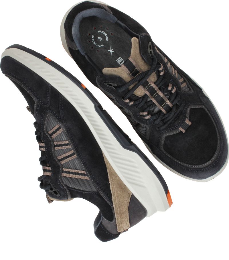Xsensible Colorado Stretchwalker Sneakers Blauw Heren