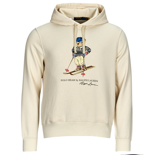 Polo Ralph Lauren - SWEATSHIRT POLOBEAR ZERMATT Crema / Invierno / Cream / Beige