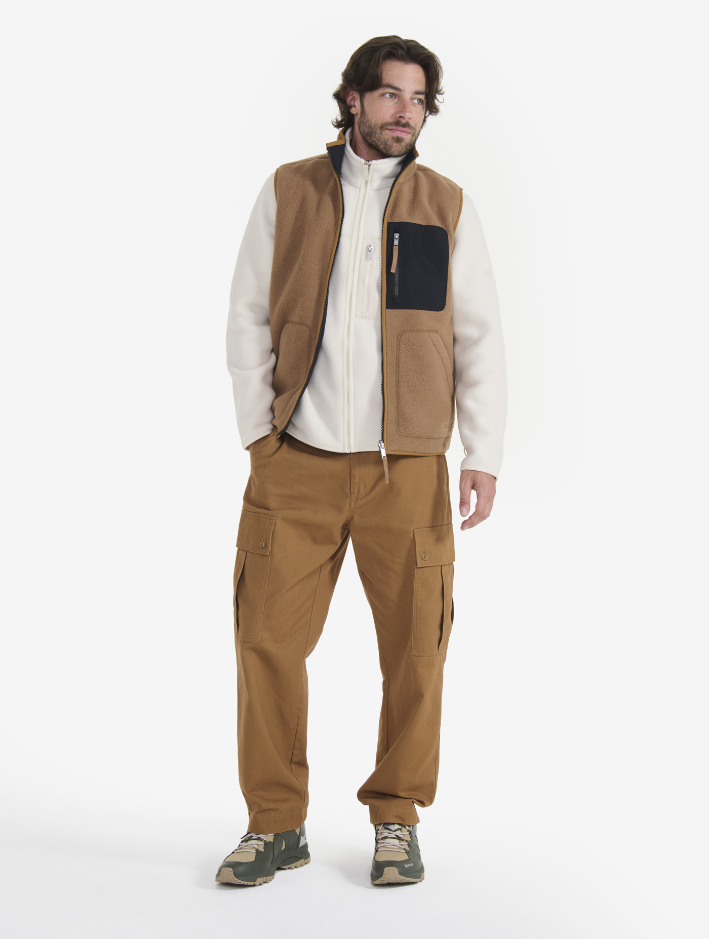 Polaire sherpa T-KIT reversible sans manche KRAFT