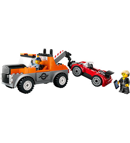 LEGO? City - Kranvogn Og Sportsvogns Reparation 60435 - 101 Dele
