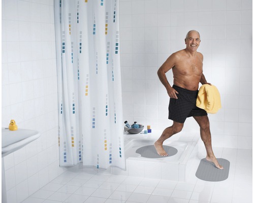 Badmat RIDDER Tecno+ 55 cm grijs