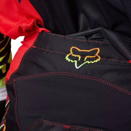 Pantalon cross Fox 180 STATK 2023 - Rouge / Noir