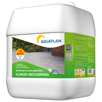 Aquaplan klinker-beschermer 10 L   2 L gratis
