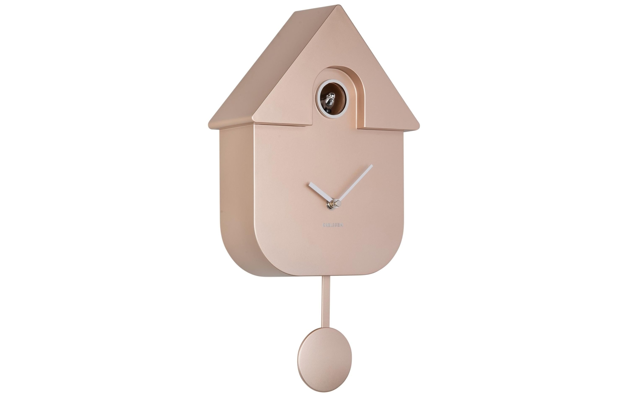 Karlsson Wanduhr »Modern Cuckoo Metallic«