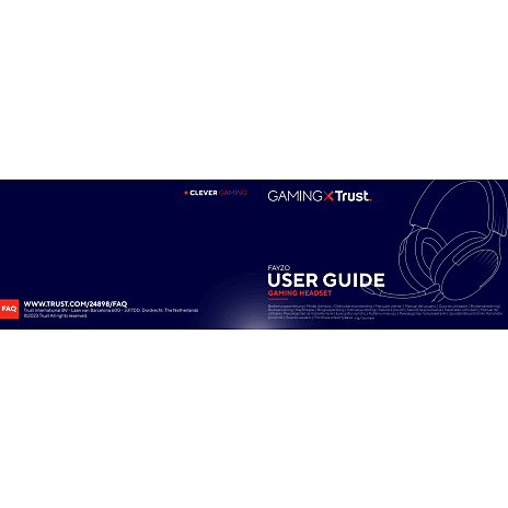 Trust GXT489 Fayzo Gaming Headset - sort