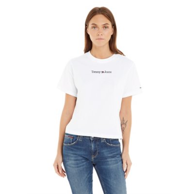 Tee-shirt à manches courtes femme Tjw Cls Serif Linear TOMMY HILFIGER