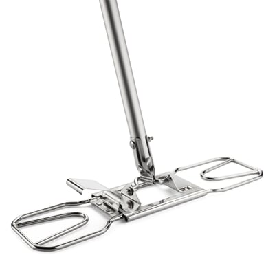 Klapphalter Edelstahl mit Aluminiumstiel