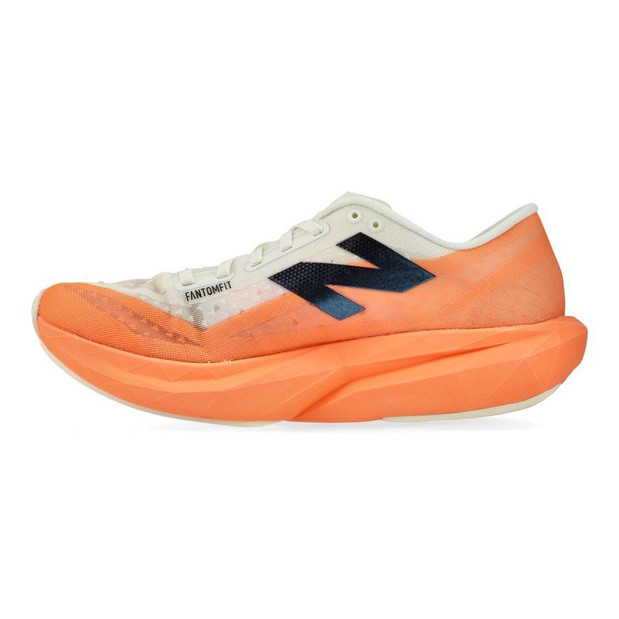 New Balance Chaussures de Running FuelCell Rebel V4 - Hot Mango/Blanc