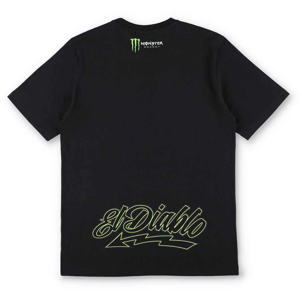 Fabio Quartararo - T-shirt Monster 20 Noir / Vert