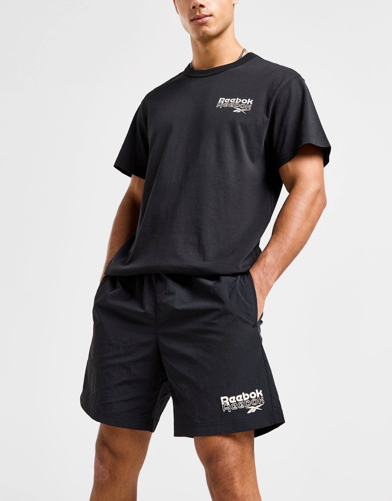 Reebok Short Stack Logo Homme