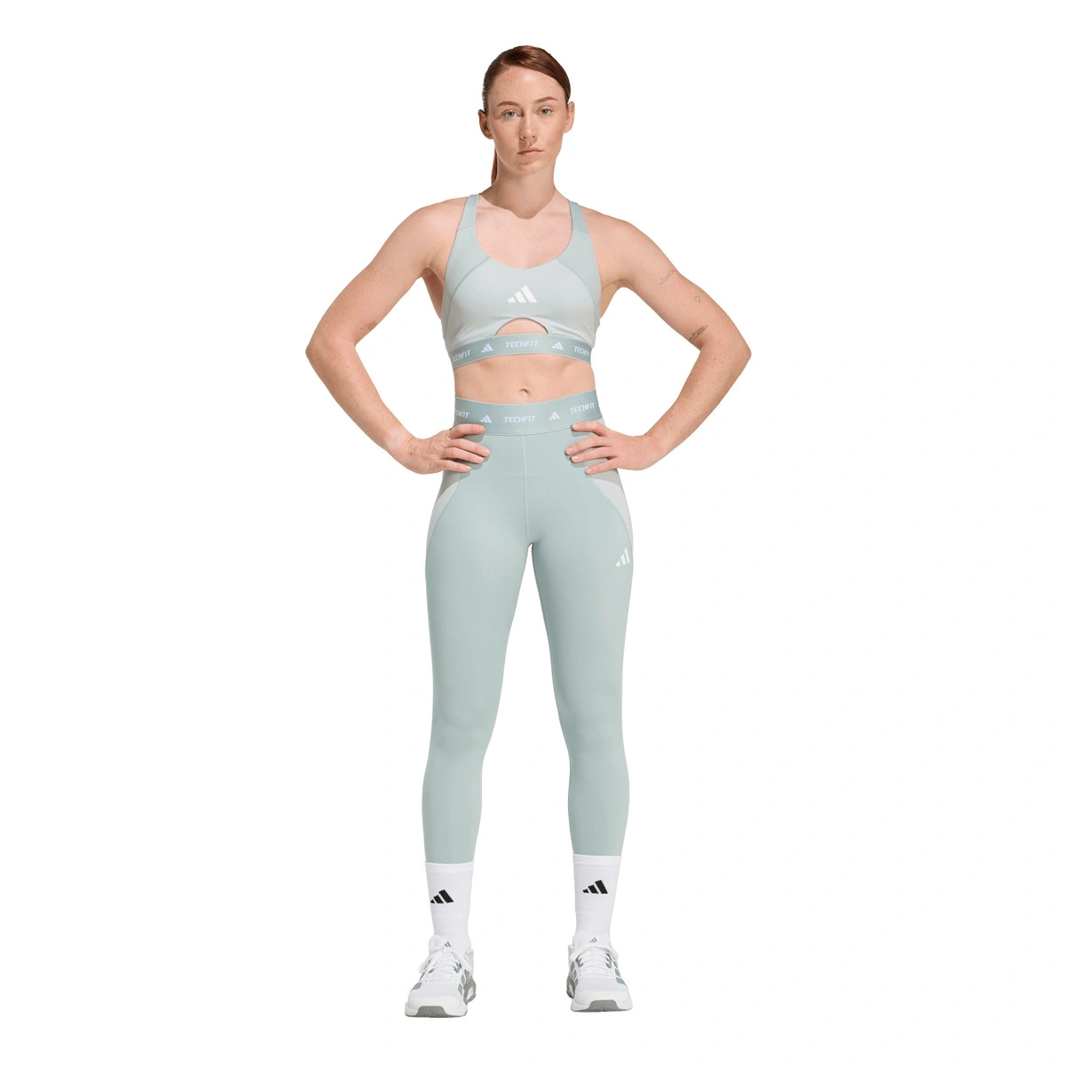 Soutien desportivo adidas Techfit Cb Medium-Support Mulher