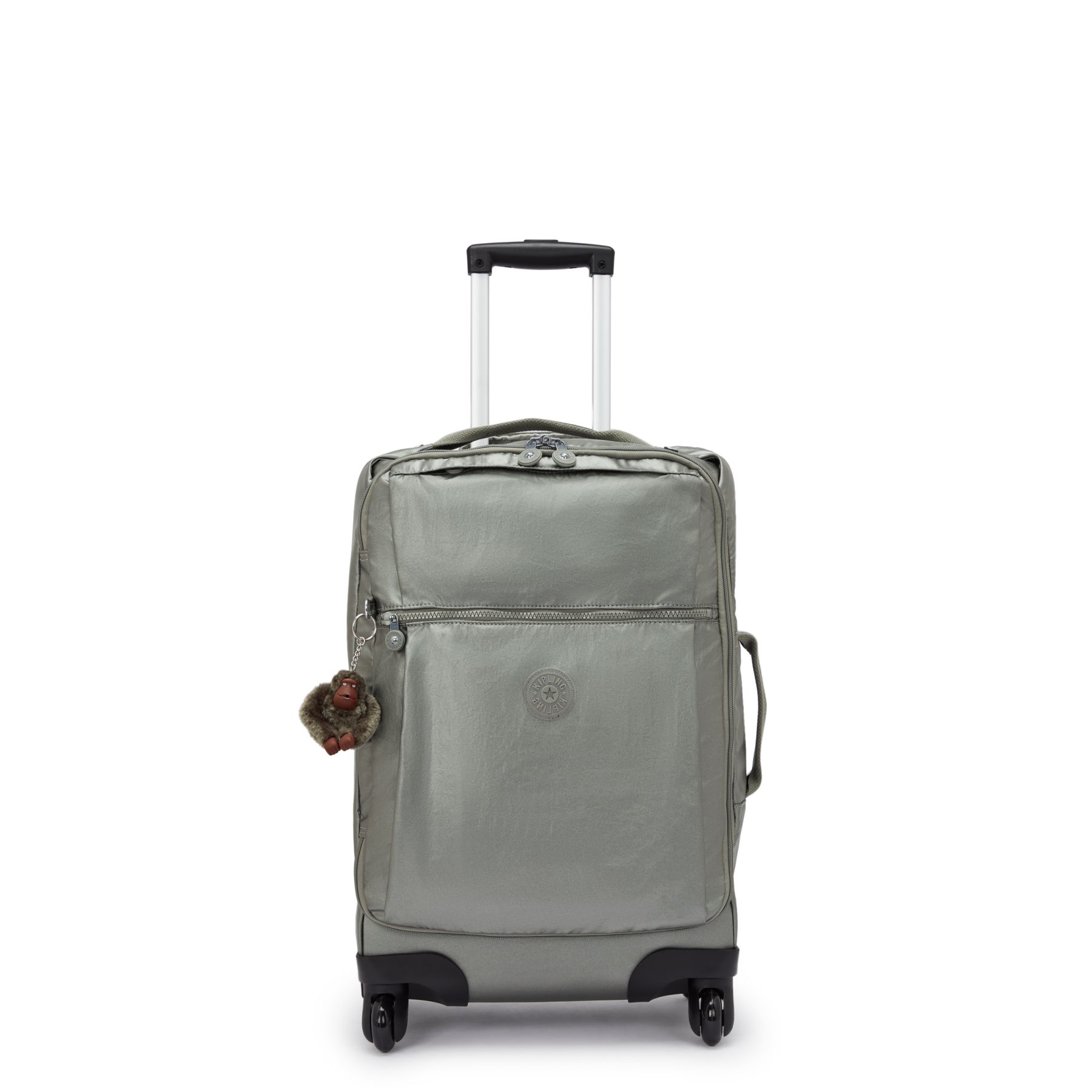 DARCEY S Petit Sac Week-End Cabine à Roulettes - Moon Grey Metallic