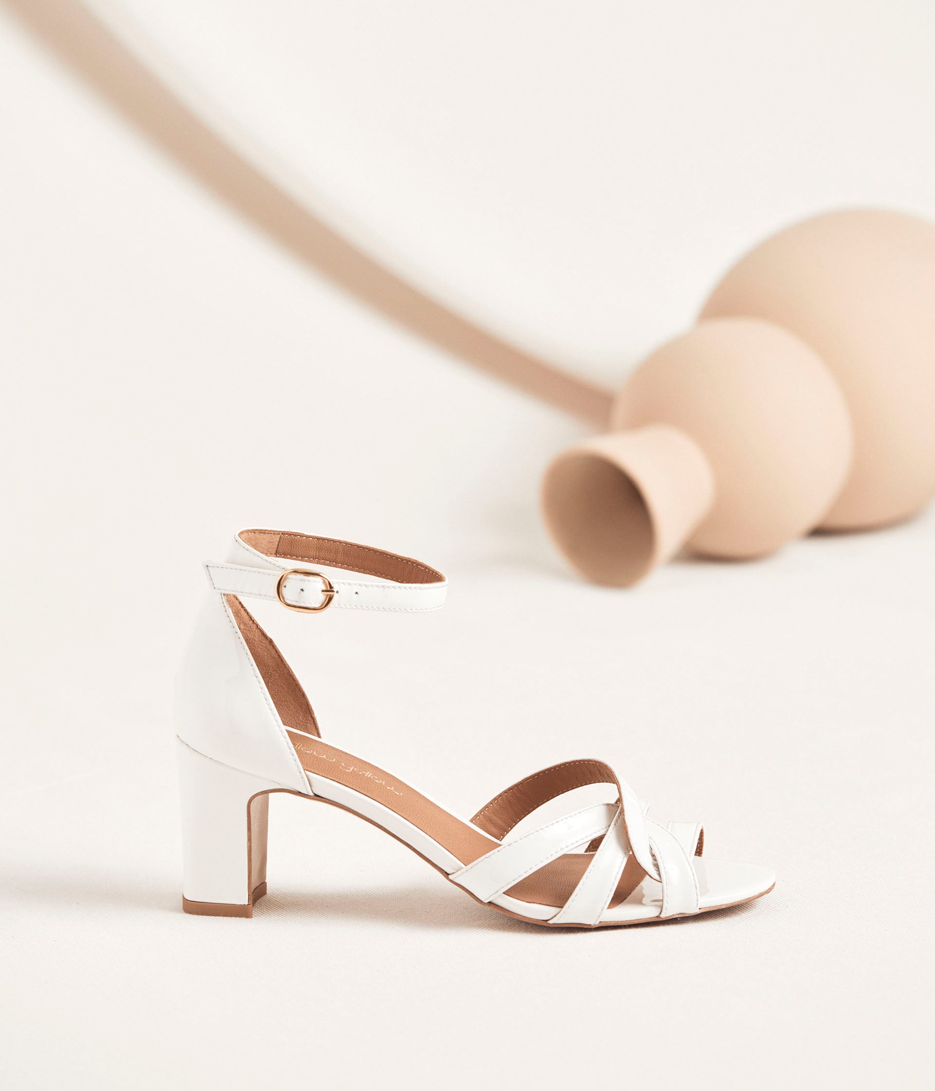 Sandales blanches Alia