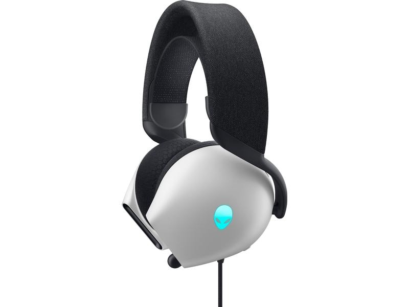 Dell Headset Alienware AW520H-W-DEAM Schwarz/Weiss Komfortables Gaming-Headset für PC und Spielkonsolen