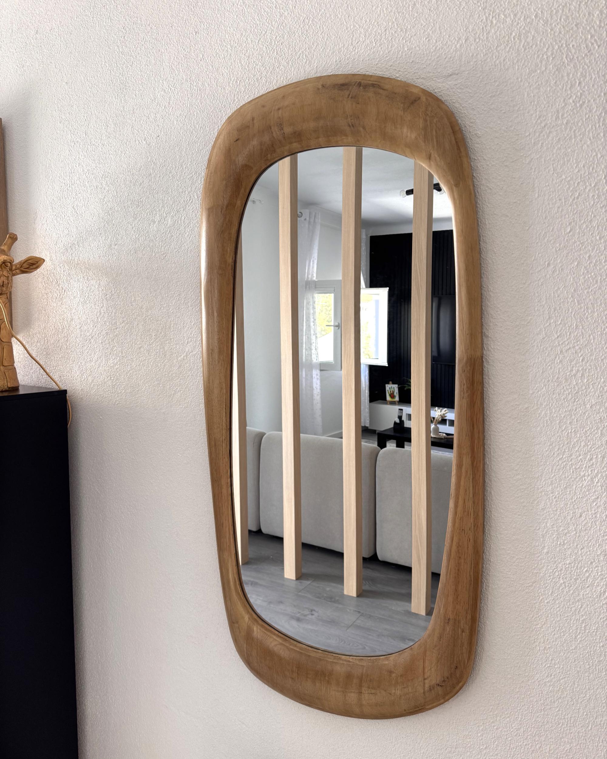 Wandspiegel TRIZAY 57 cm 120 cm Hout Bruin