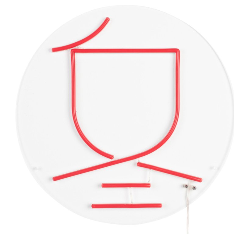 Dutchbone Sya Winter neon wandlamp Ø35