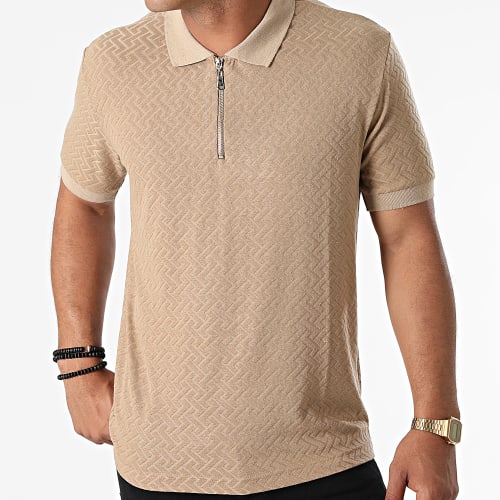 Polo Manches Courtes PL-02 Beige