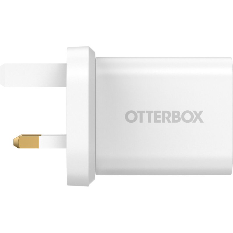 OtterBox Standard UK Wall Charger 20W - 1X USB-C 20W USB-PD Blanc