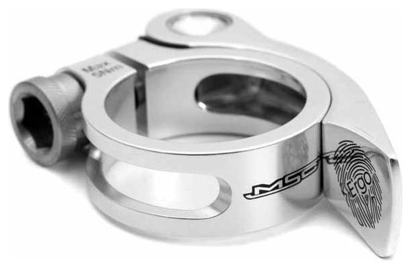 MSC Collier de selle Rapide ERGO Aluminium   Ti Argent