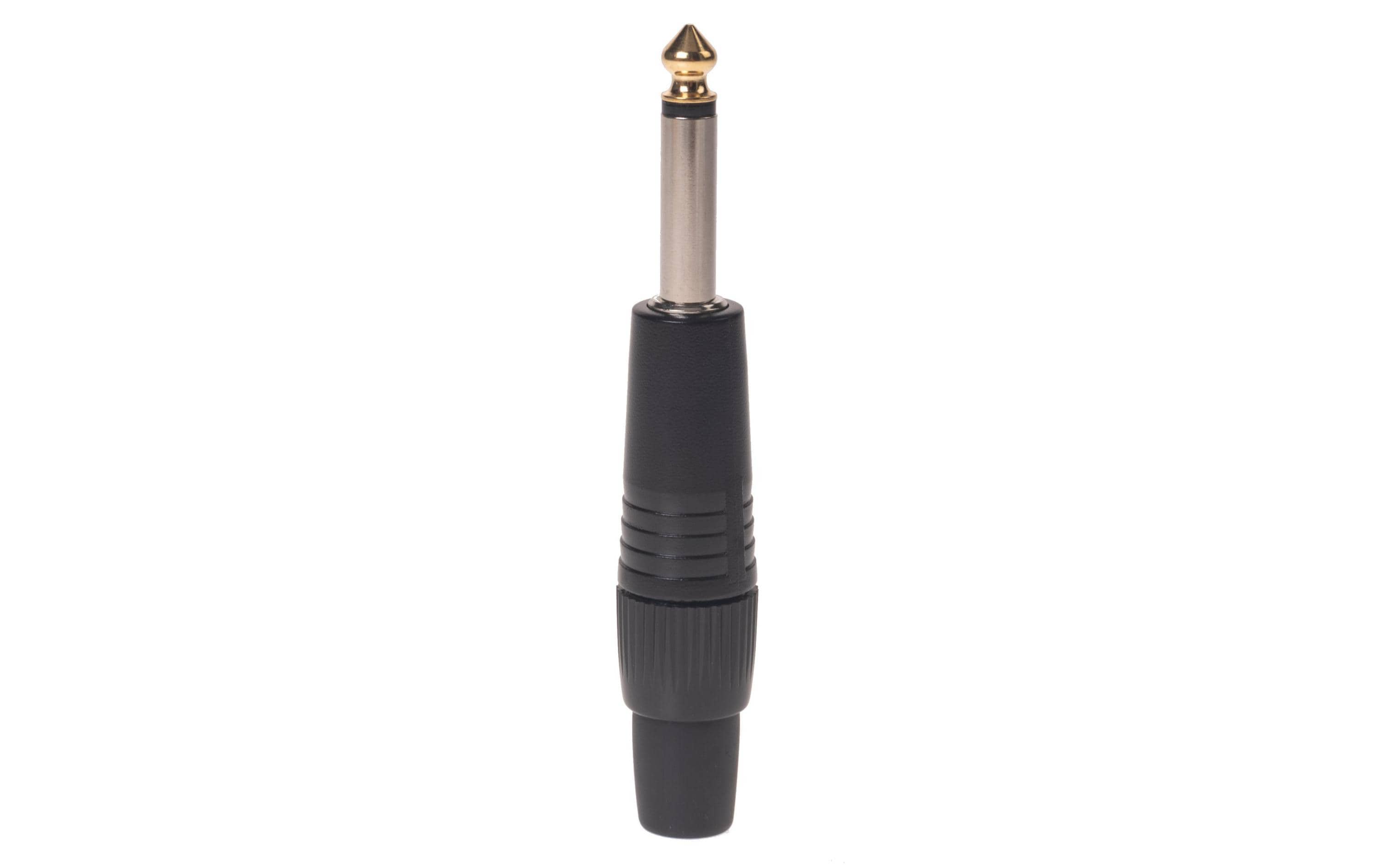 Stecker BC2001BK-M 6.3 mm Mono Klinkenstecker schwarzHochwertiger und robuster Bemero XLR-Stecker