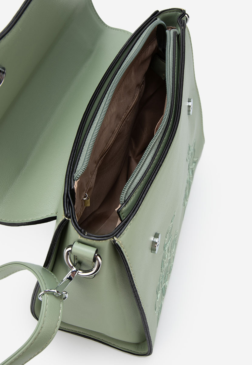 Sac à main vert Silvia Rosa 5960