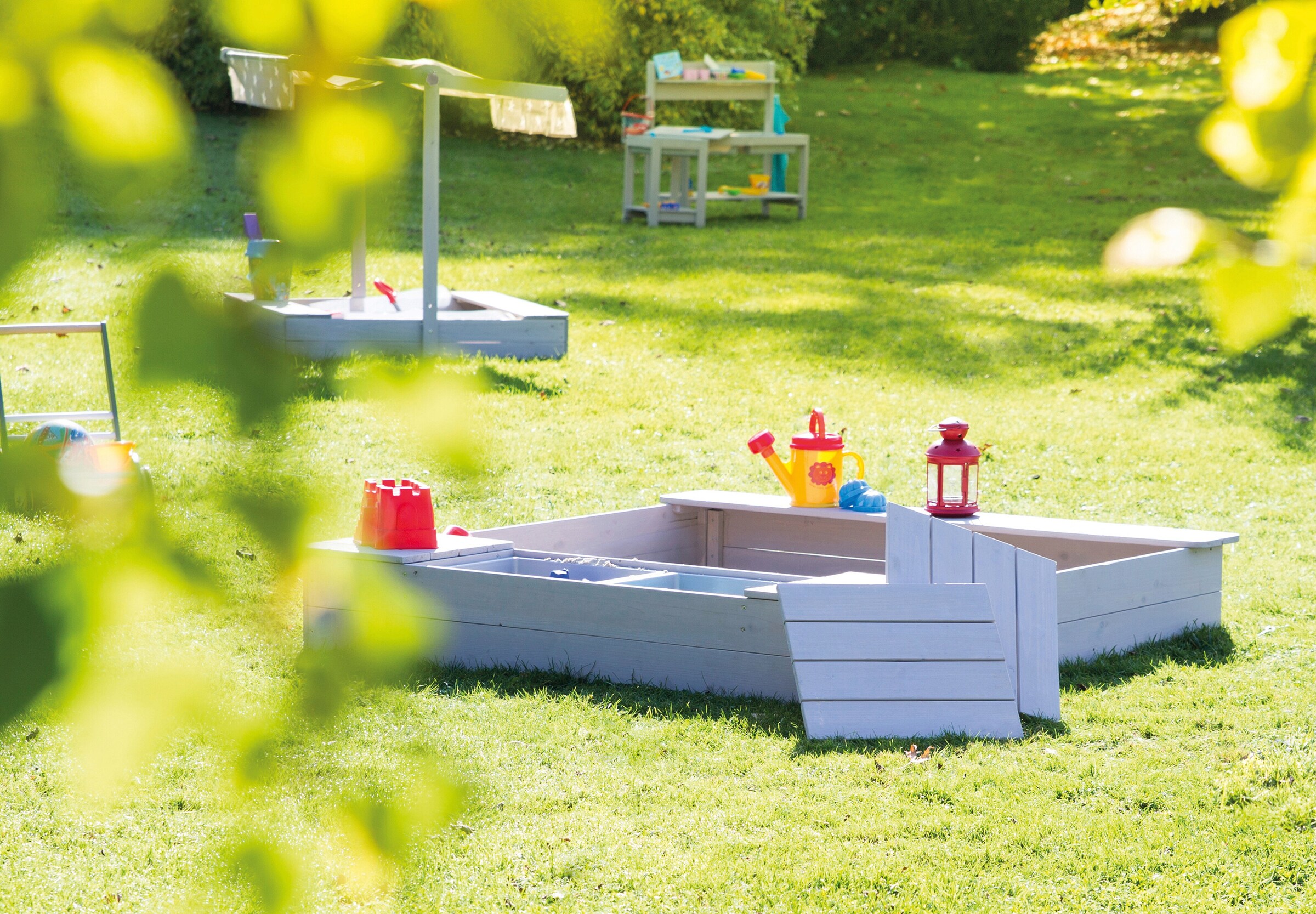 roba Sandkasten Outdoor + mit Spielwannen Outdoor +