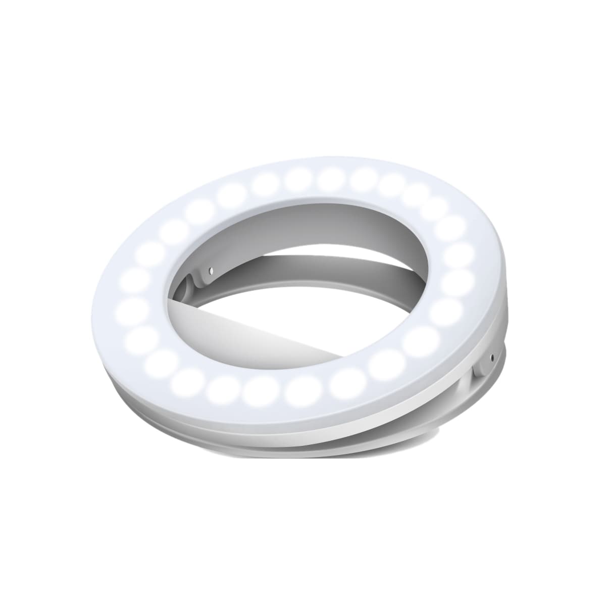 Picture Me selfie LED-lampe (hvit)