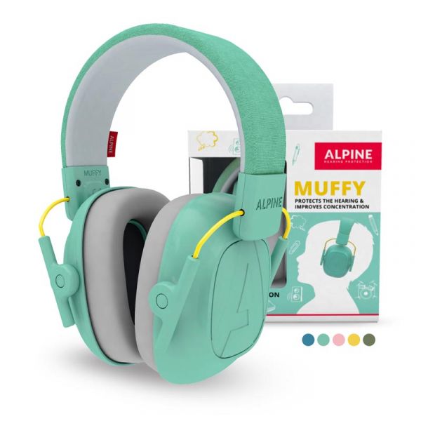 Alpine Proteção Auditiva Muffy Verde P/ Criança