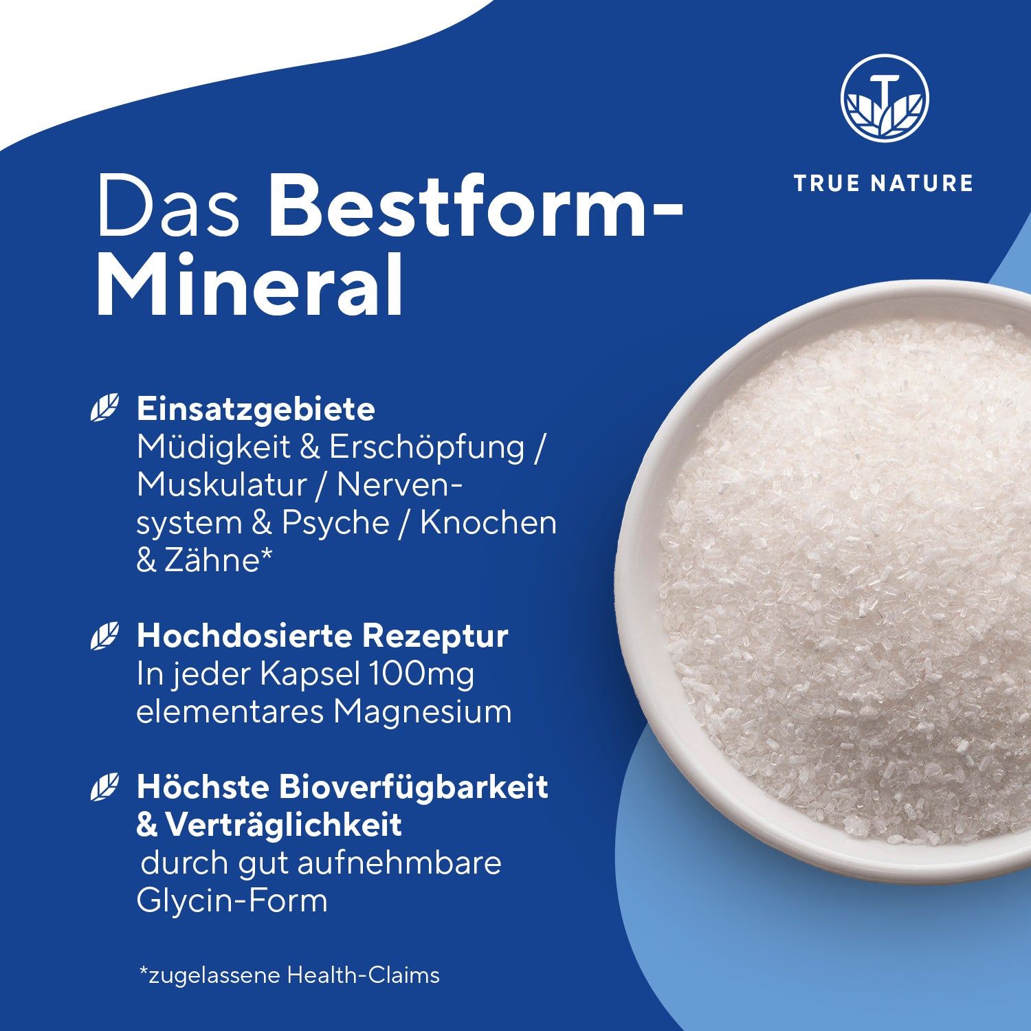 TRUE NATURE® Magnesium Kapseln