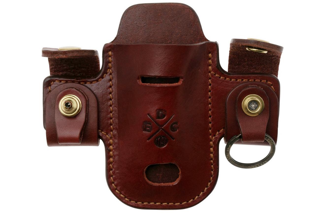 1791 EDC Heavy Duty Action-Snap Solo Ambi EDC-HD-AS-SL-CHN-A Chestnut, lederen riemholster