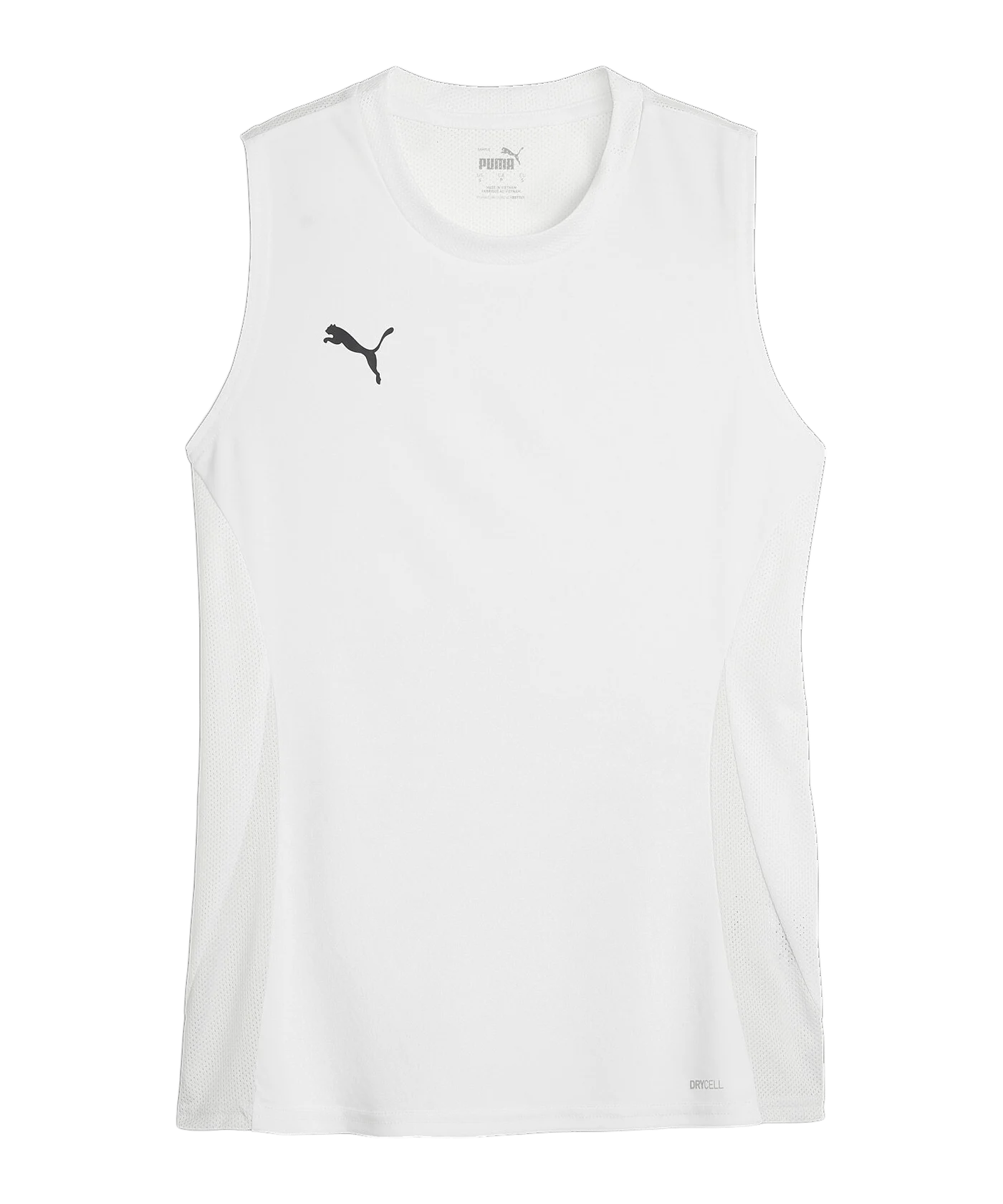 PUMA teamGOAL Tanktop Damen Weiss Schwarz F04