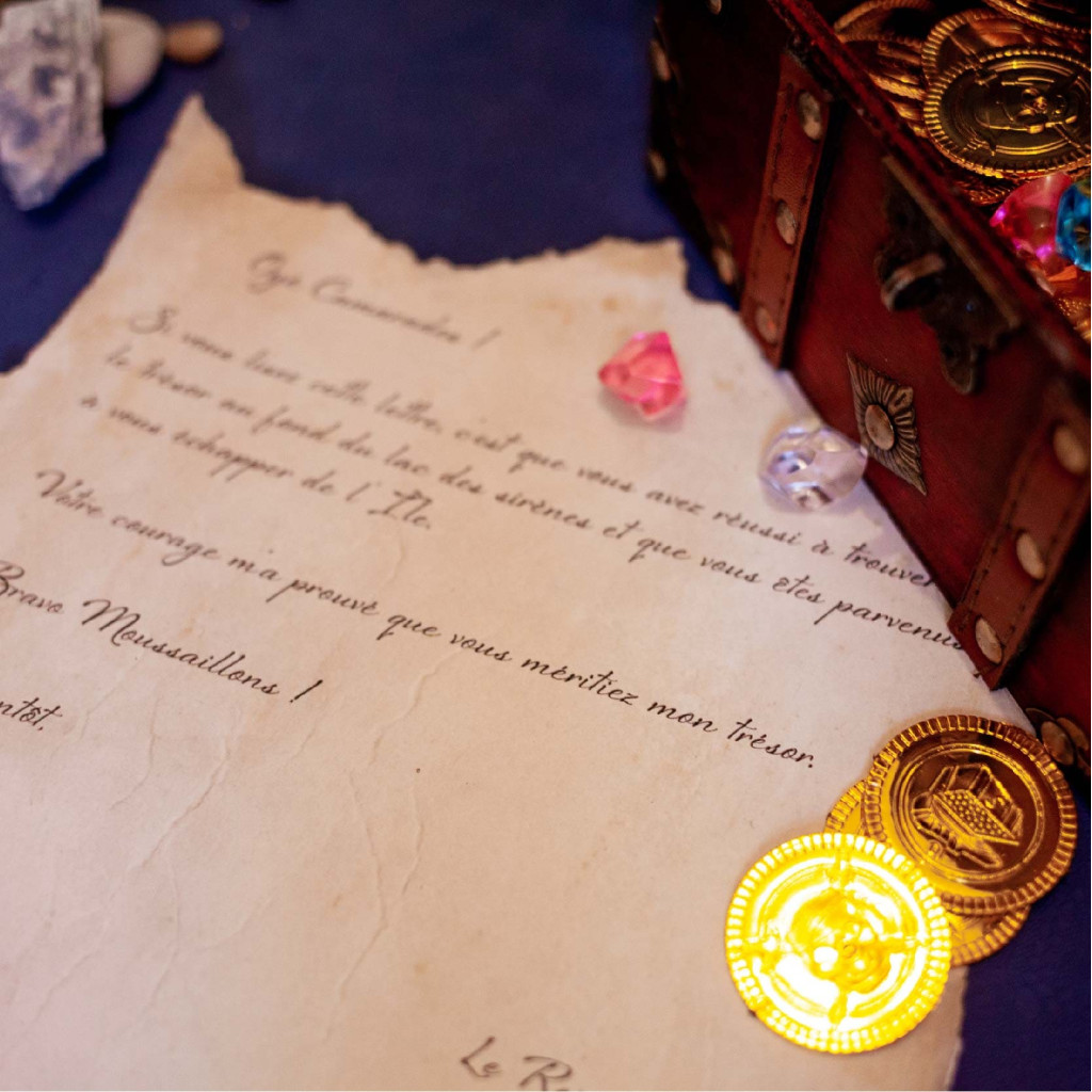 Escape Game à la maison - Le trésor maudit